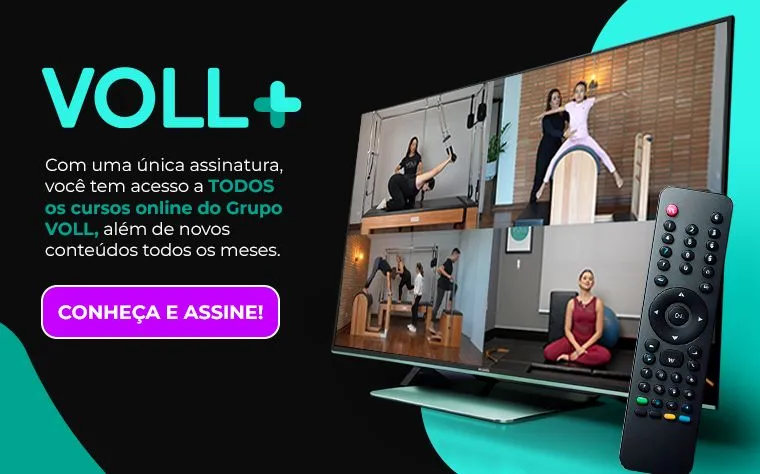 VOLL+: sua nova plataforma de cursos de Pilates