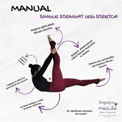 Mini MAT Single Straight Leg Stretch